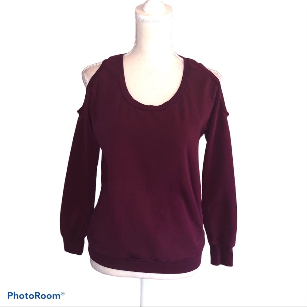 Young Fabulous & Broke Cold shoulder sweatshirt